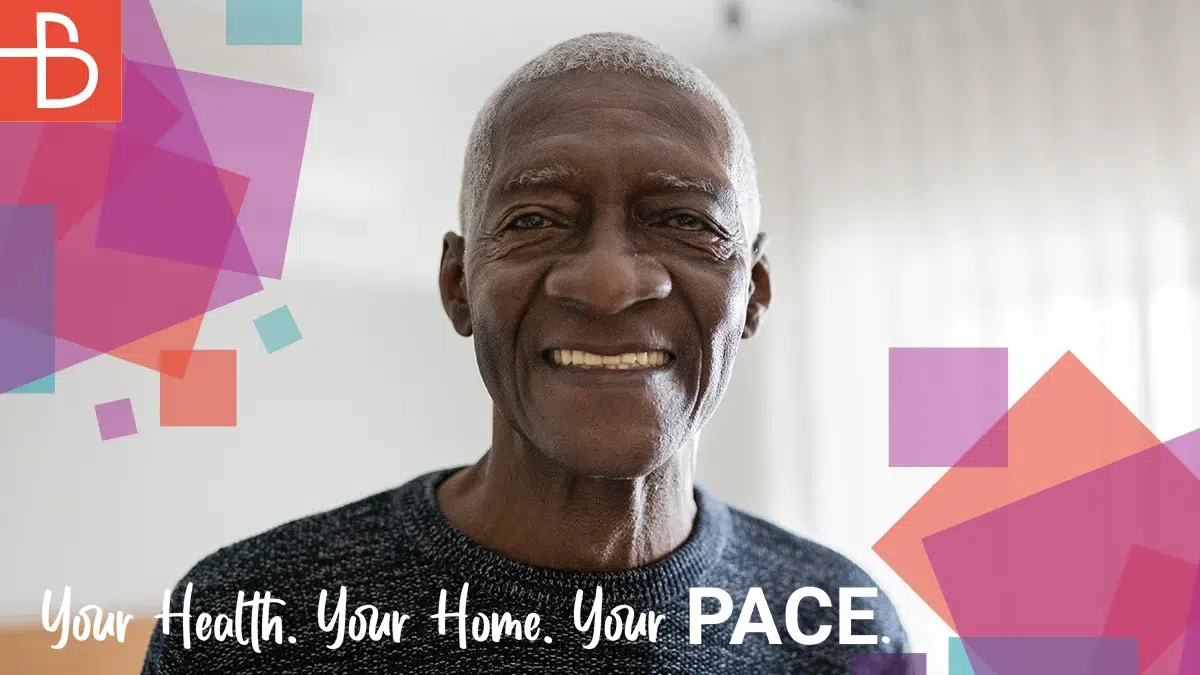 Smiling senior man
